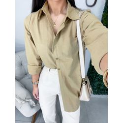 Camisa Antonela caqui - 05296 - Duotti