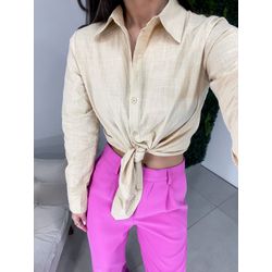 Camisa Antonela palha - 05299 - Duotti
