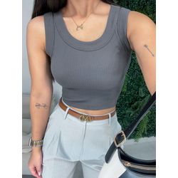 Cropped Débora chumbo - 1199 - Duotti