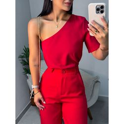 Blusa Eleonora vermelha - 11149 - Duotti