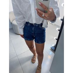 Short jeans escuro - 1070 - Duotti