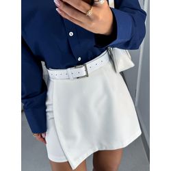 Short saia alfaiataria babi - 11166 - Duotti