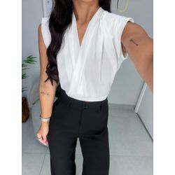 Blusa Mariana branco - 11174 - Duotti