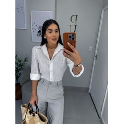 Camisa lis branco - 05306 - Duotti