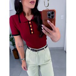 Blusa heloise cereja - 05317 - Duotti