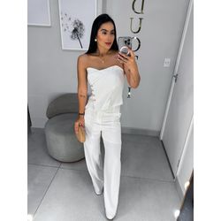 Conjunto alfaiataria Livia branco - 06126 - Duotti