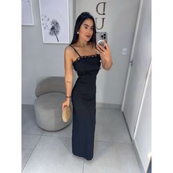 Vestido Roma preto - 11194 - Duotti