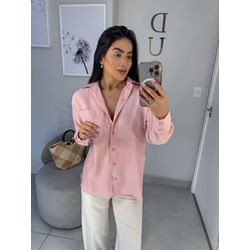 Camisa Maria rosa claro - 17101 - Duotti