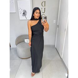 Vestido Ester preto - 11199 - Duotti