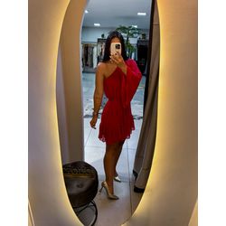 Vestido Mariane vermelho - 11223 - Duotti