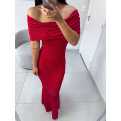 Vestido Débora vermelho - 11233 - Duotti