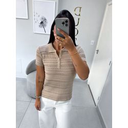 Polo Tricot areia - 05367 - Duotti