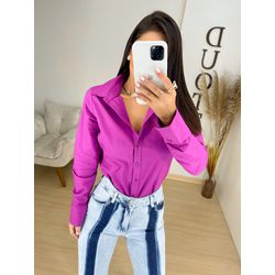 Camisa Sophie roxa - 0892 - Duotti
