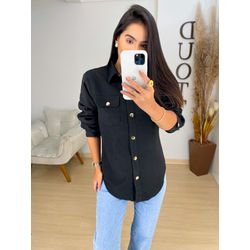 Casaco May preto - 0446 - Duotti