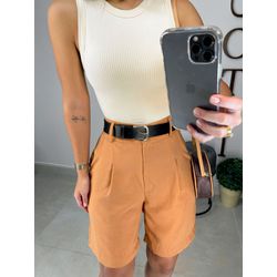 Short Raquel Marrom - 1053 - Duotti