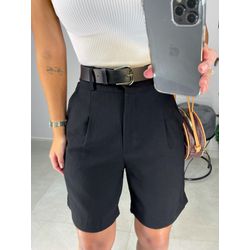 Short Raquel preto - 1055 - Duotti