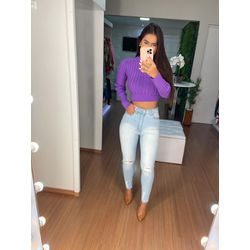 Calça jeans skinny clara - 0121 - Duotti