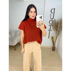 Colete Tricot caramelo - 0570 - Duotti