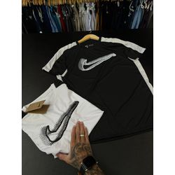 CAMISA DRY FIT NK PRETA - DU OUTLET