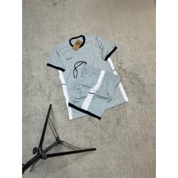 CONJUNTO NIKE CINZA - CAMISA + SHORT - DU OUTLET