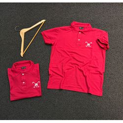 CAMISA POLO PLAY - VERMELHA - DU OUTLET