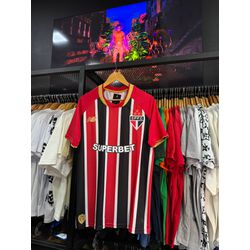 CAMISA SAO PAULO JOGO - SEGUNDO UNIFORME - DU OUTLET