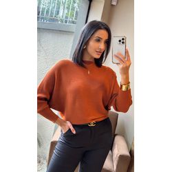 BLUSA MORCEGO MOUSSE CARAMELO - 1396 - DUQUESA STORE