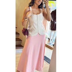 SAIA LONGA VIRGÍNIA ROSA - 2260 - DUQUESA STORE