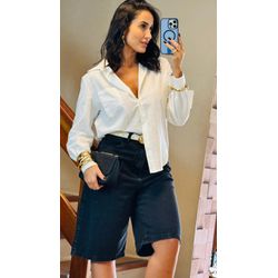 BERMUDA JORTS- PRETO - 2777 - DUQUESA STORE