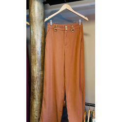 CALÇA MIRELLA- CARAMELO - 2920 - DUQUESA STORE