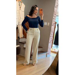 CALÇA MIRELLA- OFF WHITE - 2920 - DUQUESA STORE