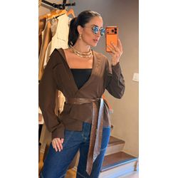 CAMISA NATTY- MARROM - 2880 - DUQUESA STORE