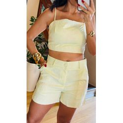 CONJUNTO MICAELLY BORDADO- VERDE - 2769 - DUQUESA STORE