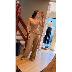 CONJUNTO MYA- MARROM - 2851 - DUQUESA STORE