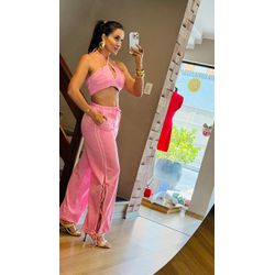 CONJUNTO OLIVIA- ROSA - 2764 - DUQUESA STORE