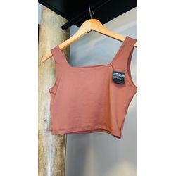 CROPPED PAULA- CAFÉ - 2838 - DUQUESA STORE