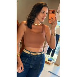 CROPPED PAULA - CHOCOLATE - 2838 - DUQUESA STORE