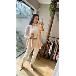 SOBREPOSTO MOLETINHO OFF WHITE - 2381 - DUQUESA STORE