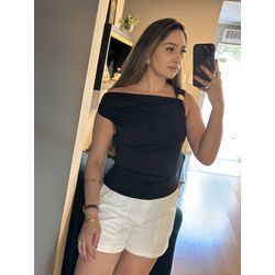 BLUSA POLIAMIDA HELLEN- PRETO - 2546 - DUQUESA STORE
