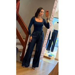 PANTALONA JEANS- AZUL ESCURO - 2861 - DUQUESA STORE