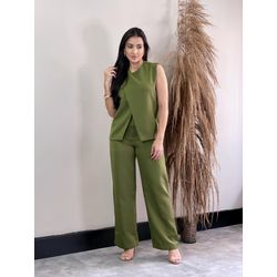 Conjunto Cléo - Verde Moss - 416 - DUQUESA STORE