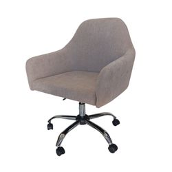 Poltrona Diamante Giratória Linho - 2759 - DVL Office Cadeiras e Estofados