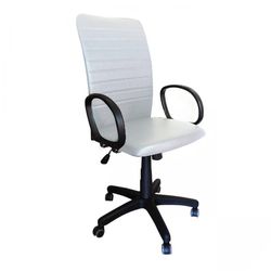 Cadeira Escritório Tela Luxo Corino Banco - 2620 - DVL Office Cadeiras e Estofados