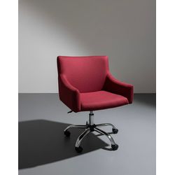 Poltrona Esmeralda Giratória Tecido - 2639 - DVL Office Cadeiras e Estofados