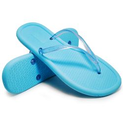 Chinelo de Dedo Flip Flop Tiras Azul Claro - CHI00... - EAST SPORT