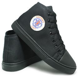 Tênis Cano Alto Preto com Sola Preta - ALL0001 - EAST SPORT