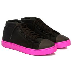 Tênis Cano Alto Black Ultra Rosa - BUR0001 - EAST SPORT