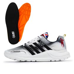 Tênis Tauros Advanced Branco com Palmilha de Gel -... - EAST SPORT