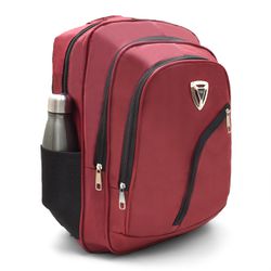 Mochila Lona Vermelho - moch-lona-verm - ECOMMERCEVERSO