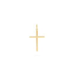 Pingente Crucifixo Liso - Maura Joias